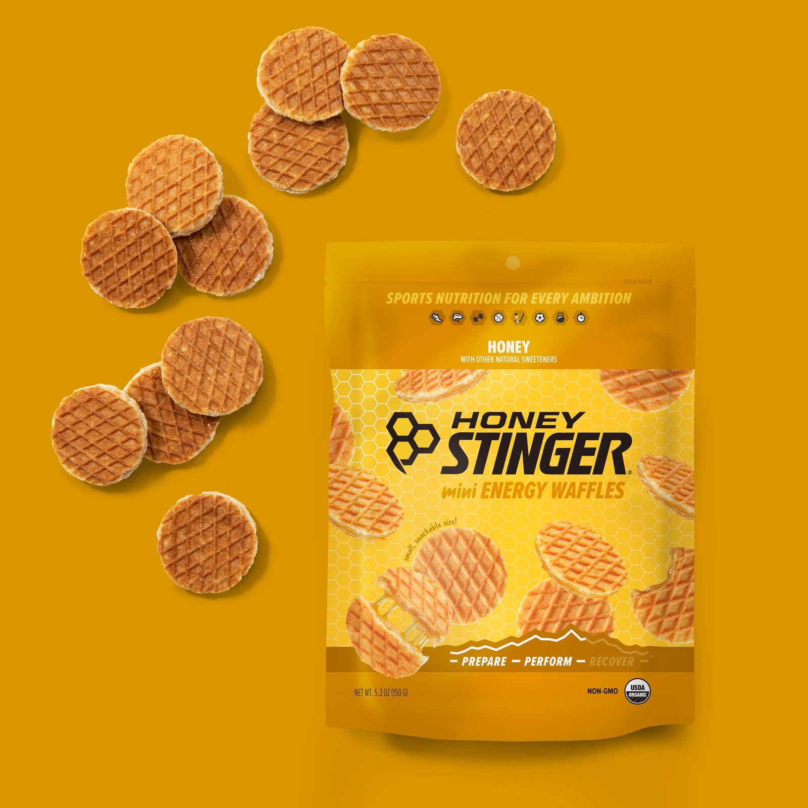 Honey Mini Waffles