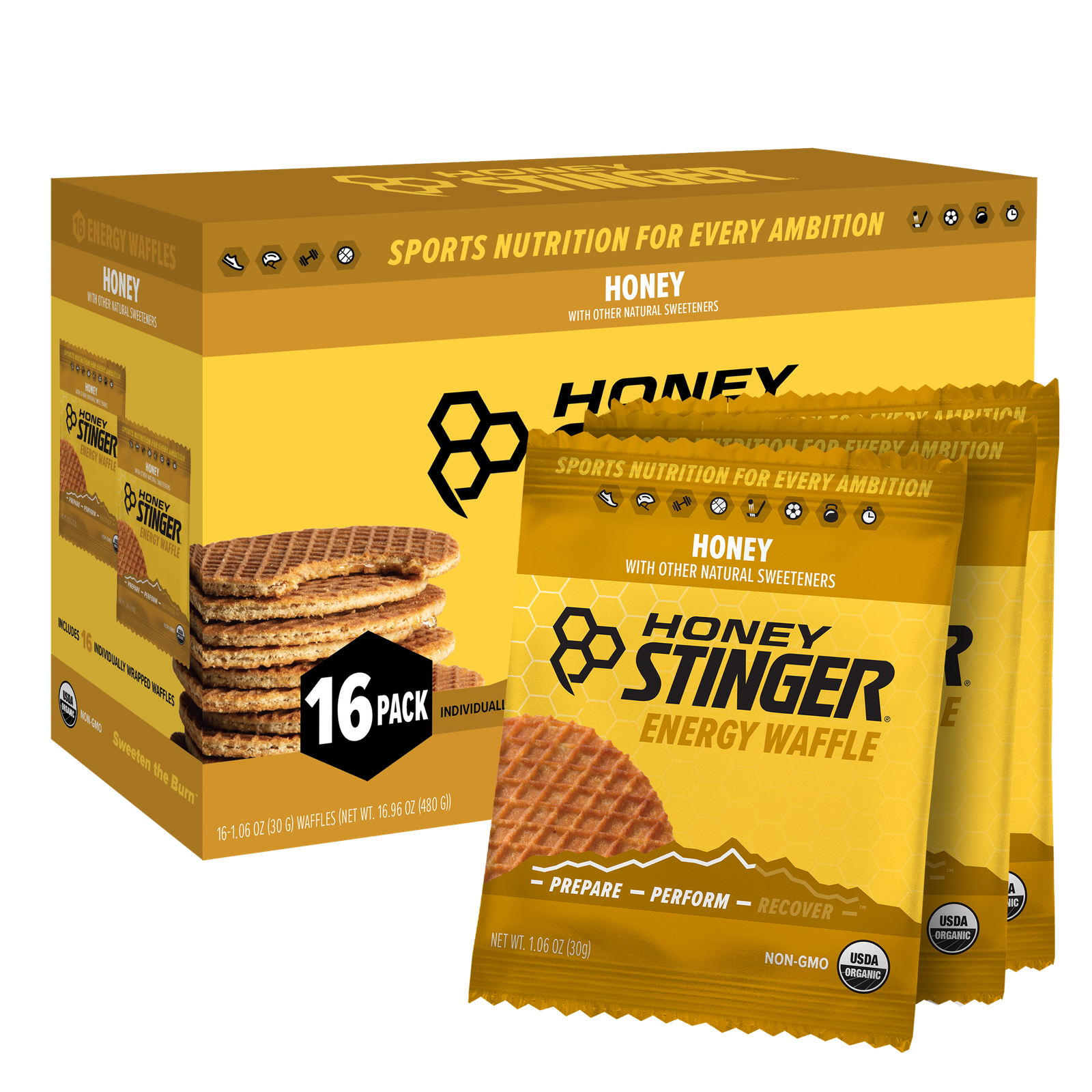 Honey Waffle Box of 16